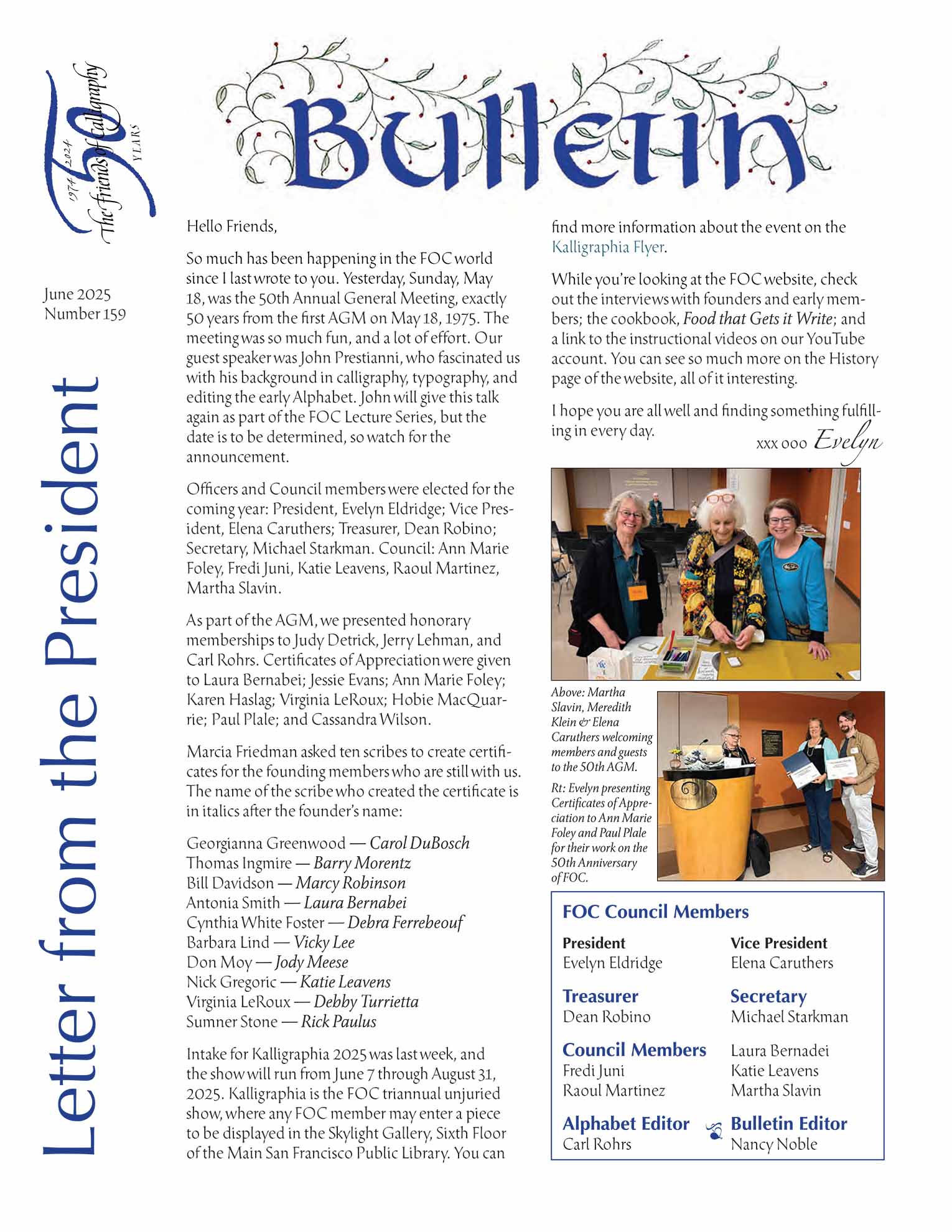 FOC Bulletin 159